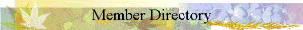Member Directory